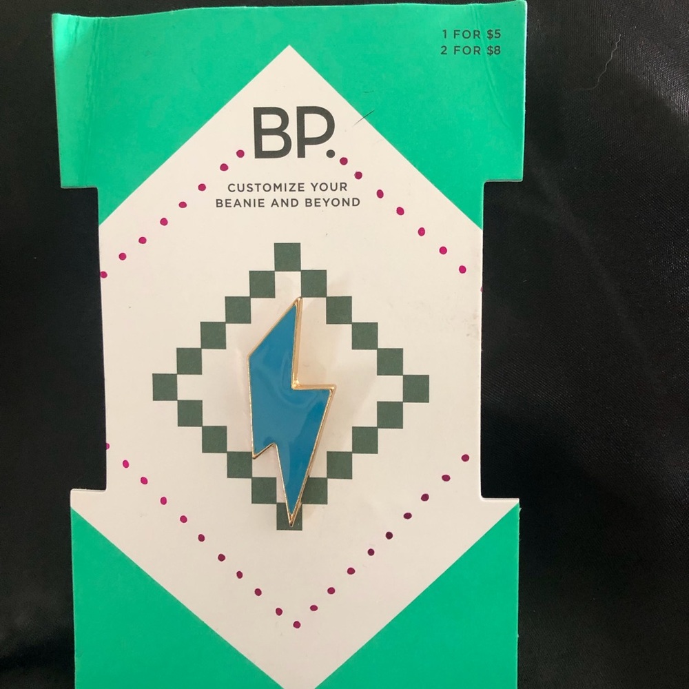 BP Pin For Beanie Unisex